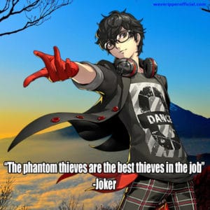 11+ Of The Best Persona 5 Quotes and Background - Waveripperofficial