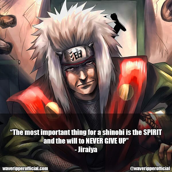 Jiraiya Quote Hate Pain Grow People Naruto Naruto